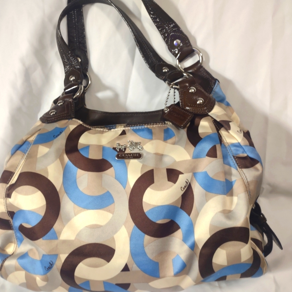 Coach hobo bag with free coach accessory